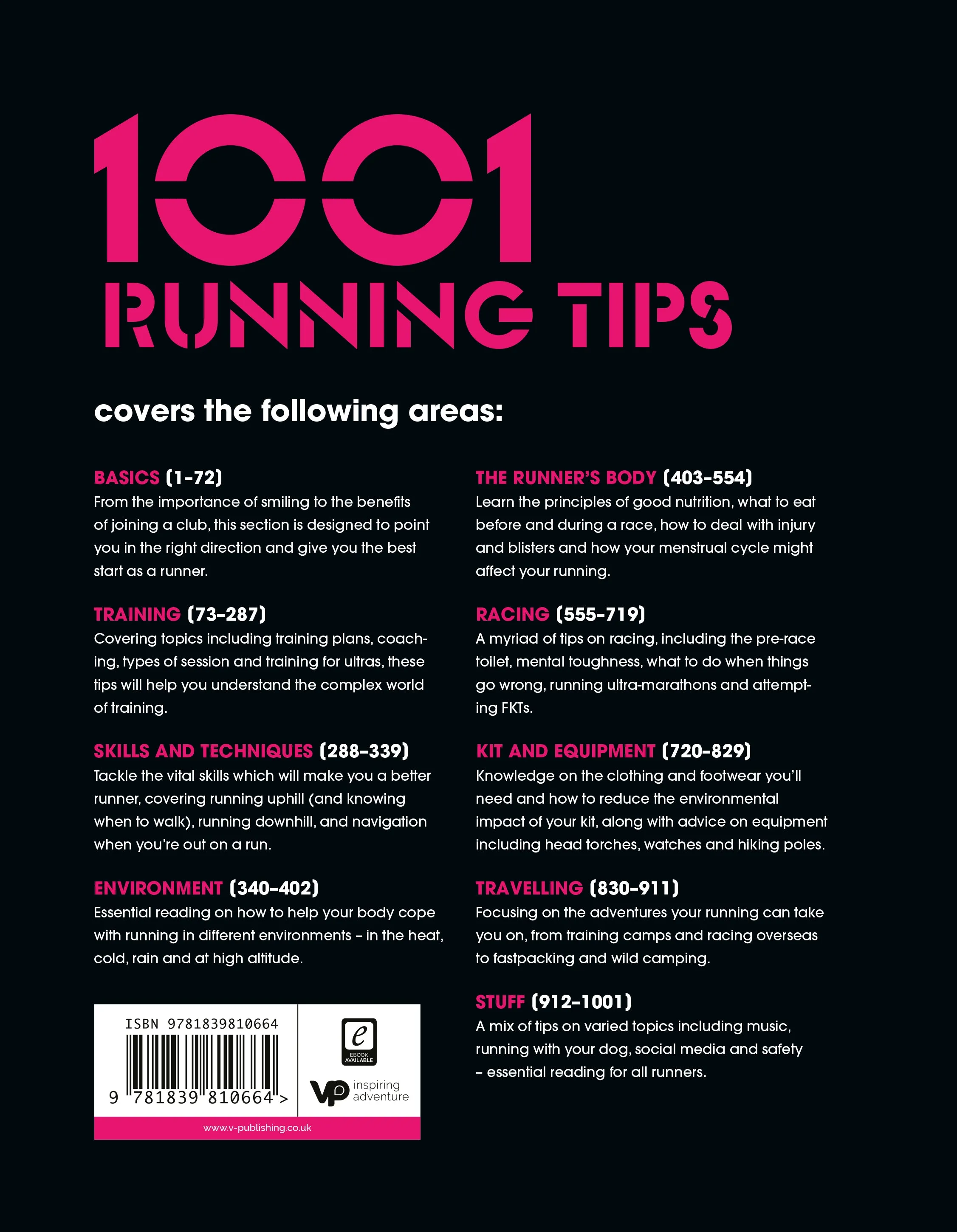 1001 Running Tips by Robbie Britton