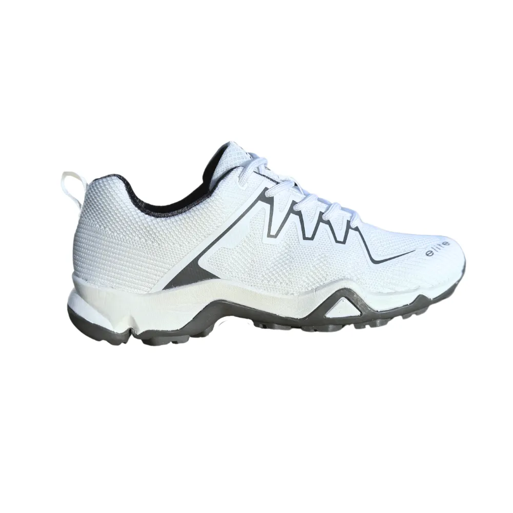 2025 Elite Diamond Grip Turf Shoe (White/Charcoal)