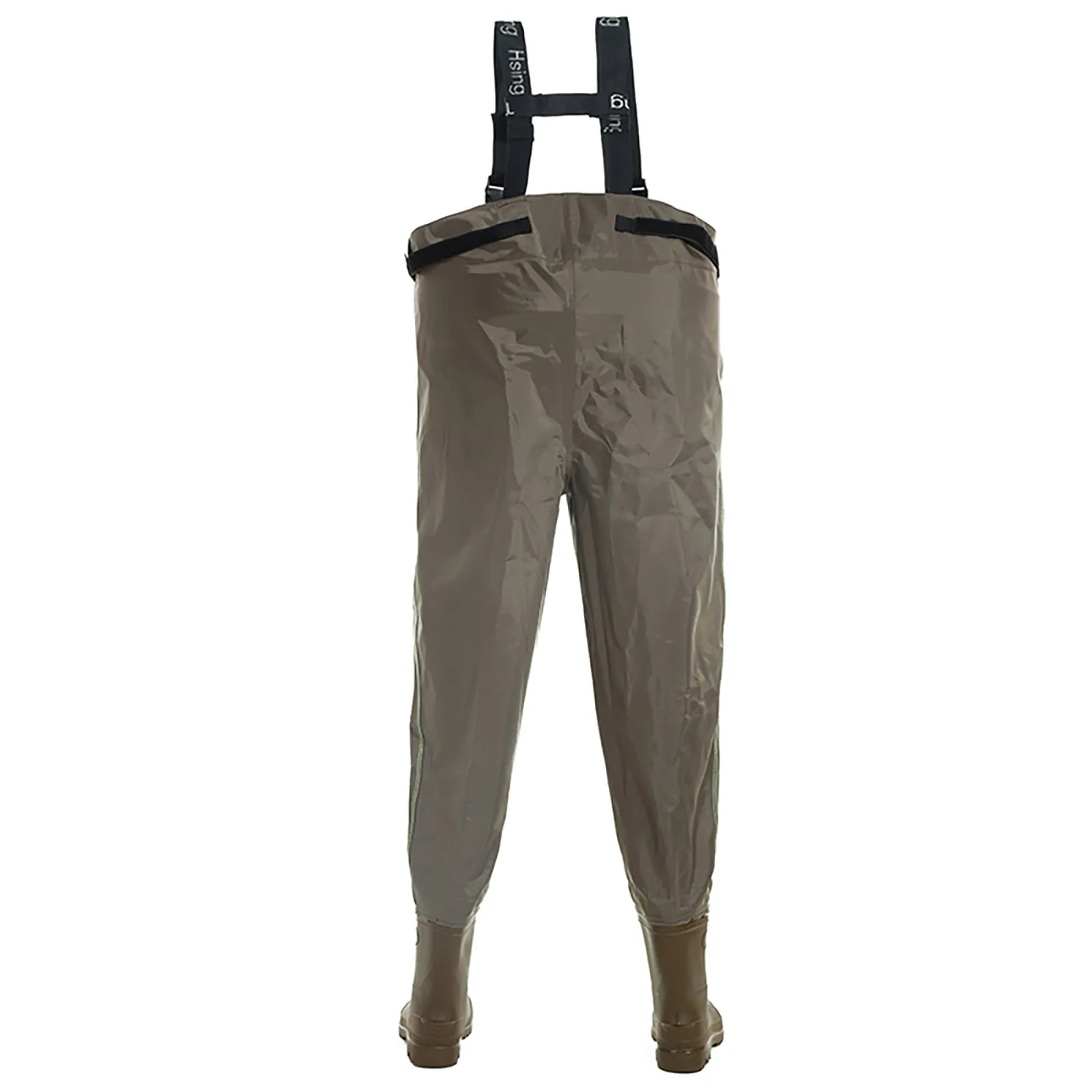 41-46# Waist High Waders 210D Nylon Stocking Foot Fishing Waders 230N