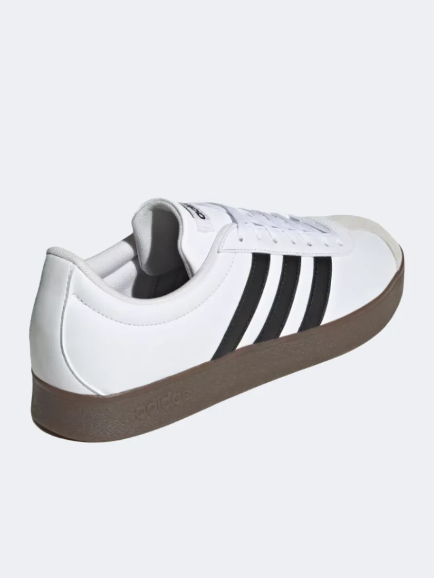 Adidas Vl Court Base Men Sportswear Shoes White/Black/Grey