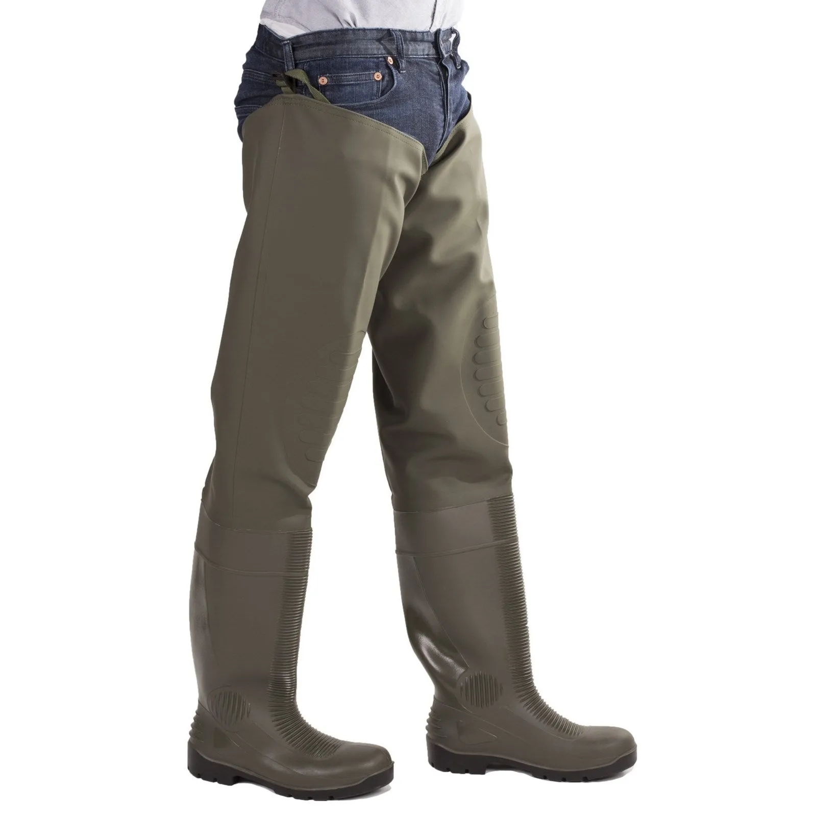 Amblers Safety Unisex Adults Forth Thigh High Safety Fishing Waders