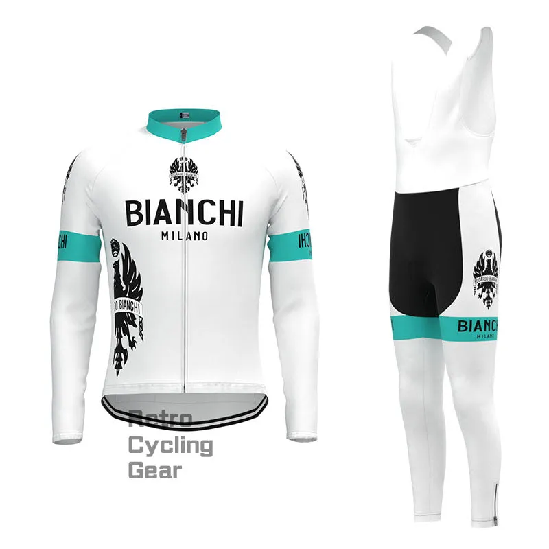 Bianchi Eagle Retro Long Sleeve Cycling Kit