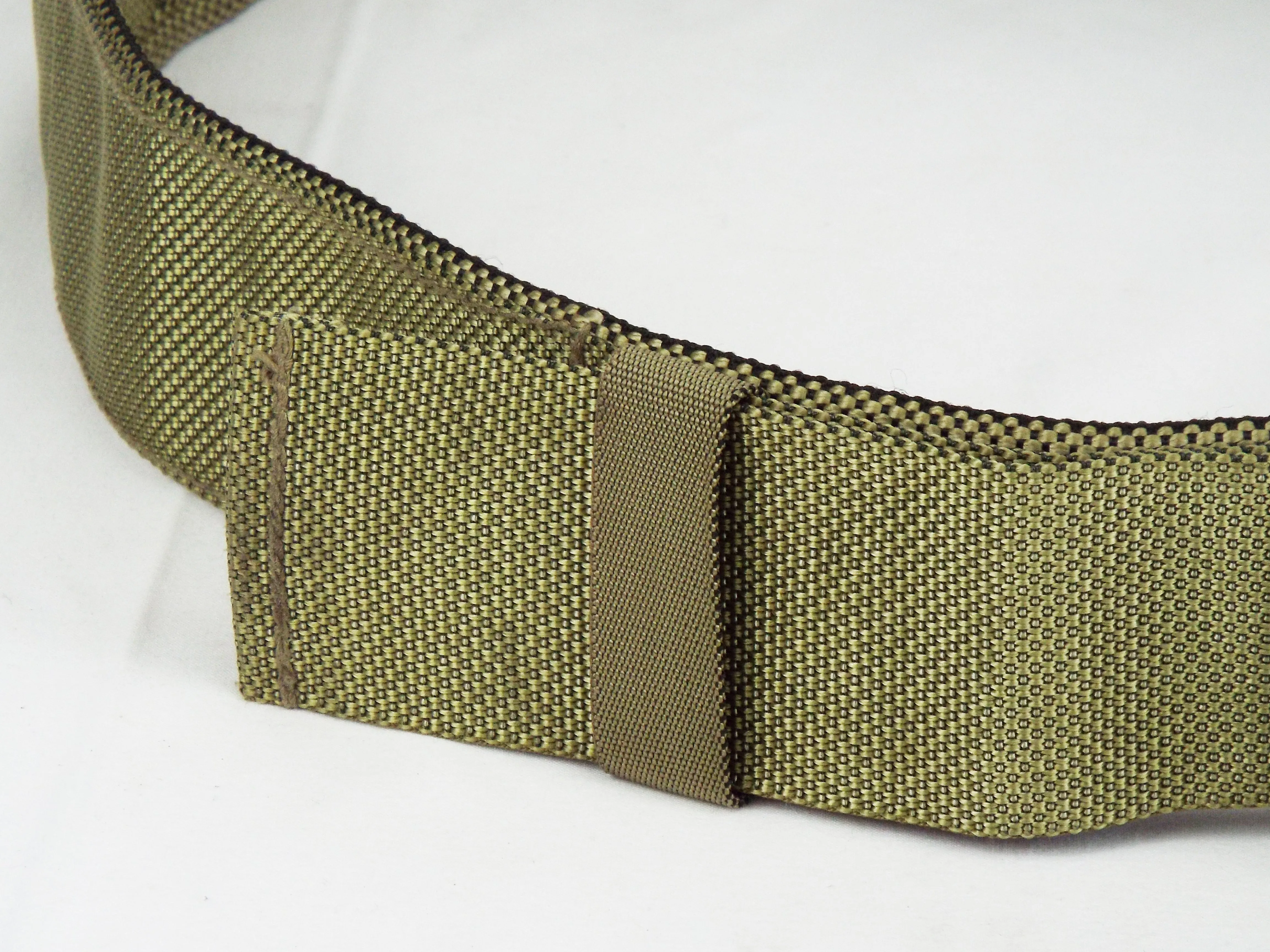 British Military - Light Olive Green Webbing Belt - 65mm - Plastic Snap-Lock Buckle - Grade 1