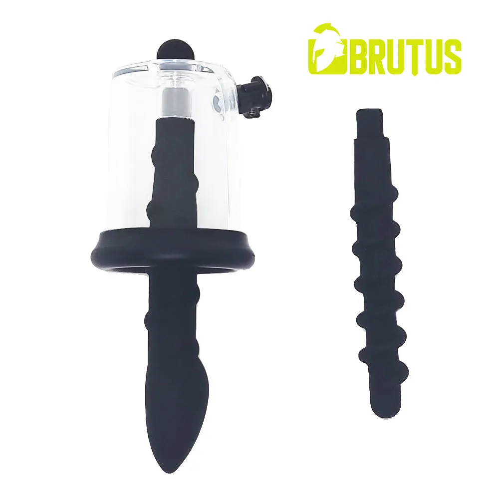 Brutus Get Bigger Premium Anal Pump Rosebud Cylinder