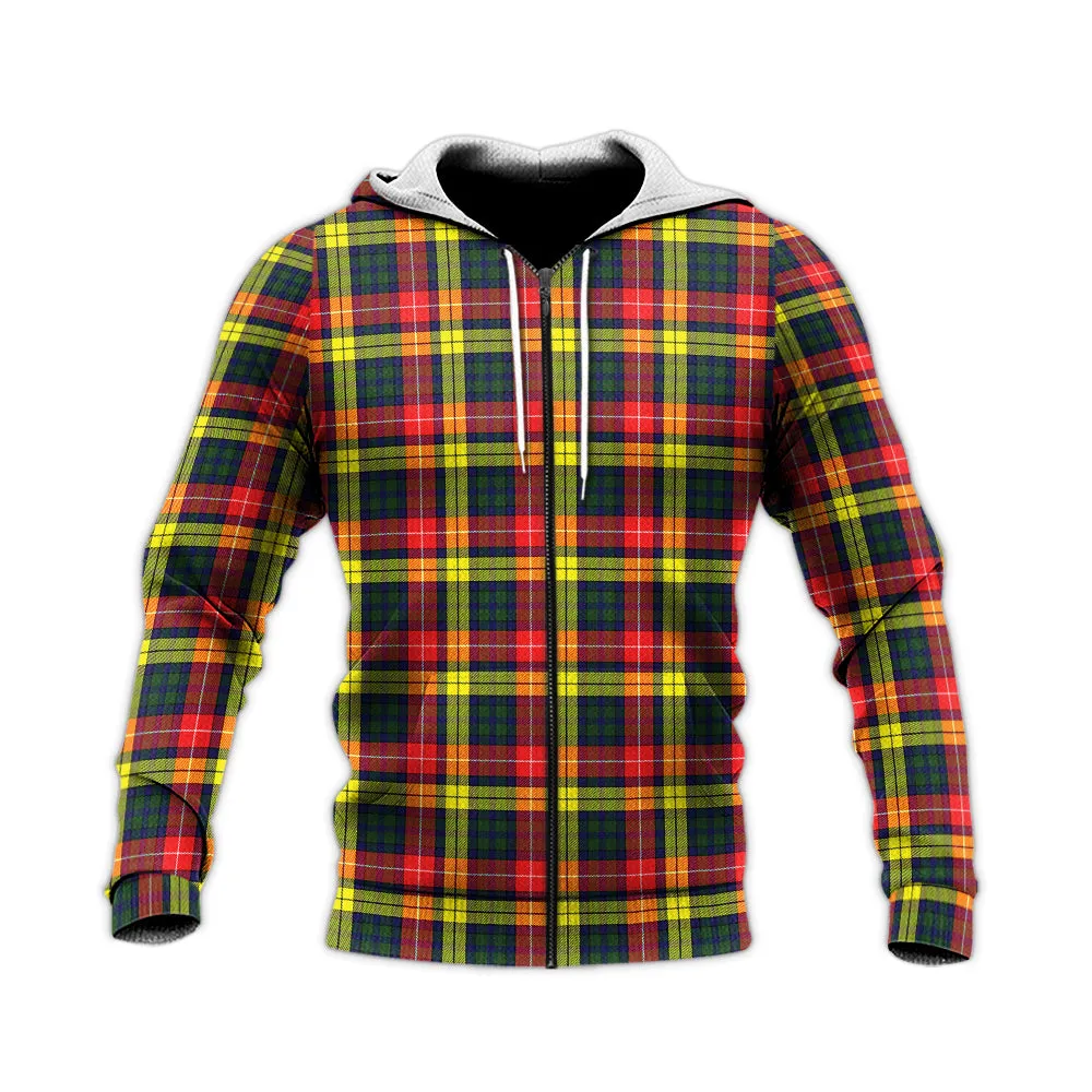 Buchanan Modern Tartan Knitted Hoodie