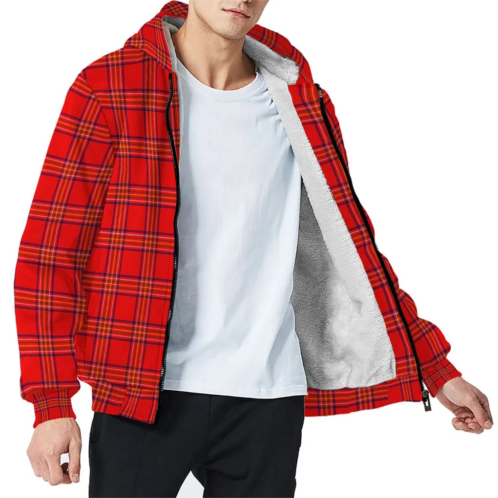 Burnett Modern Tartan Sherpa Hoodie