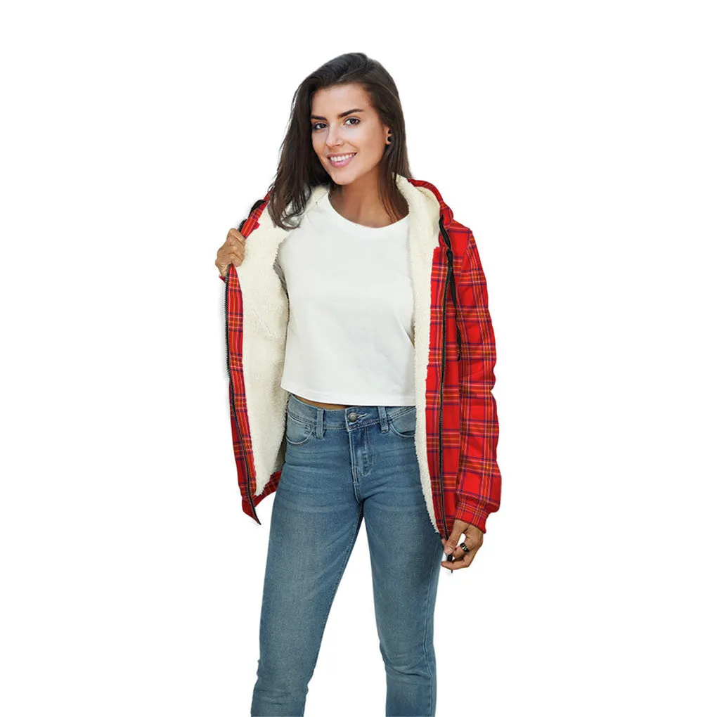 Burnett Modern Tartan Sherpa Hoodie