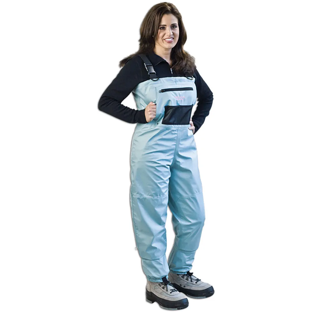 Caddis Womens Queen Teal Deluxe Breathable Stockingfoot Waders