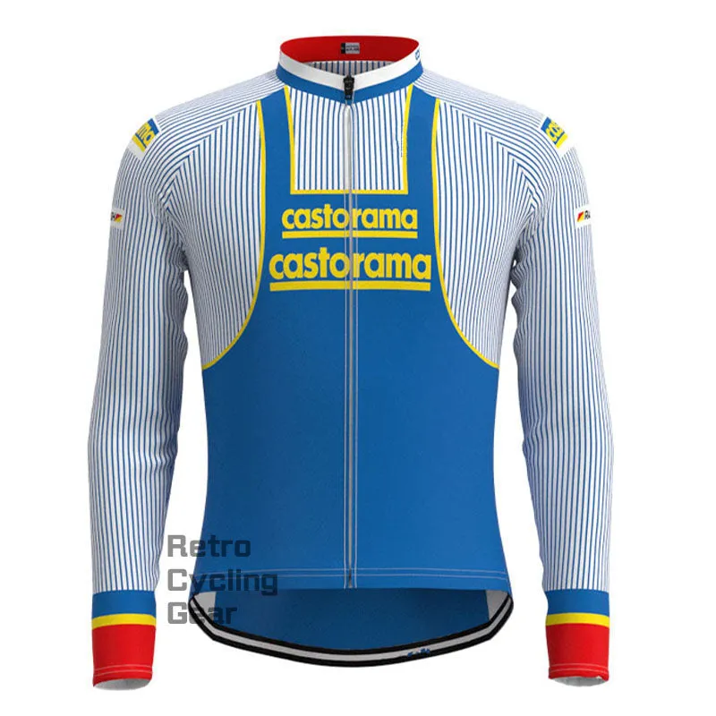 Castorama Retro Long Sleeve Cycling Kit