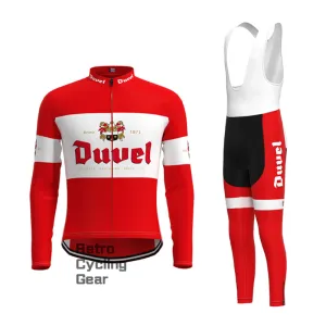 Duuel Retro Long Sleeve Cycling Kit