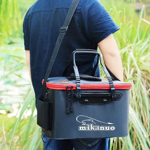 🎁Hot Sale-30% OFF🐠Foldable Waterproof Fishing Bucket-Live Fish Container