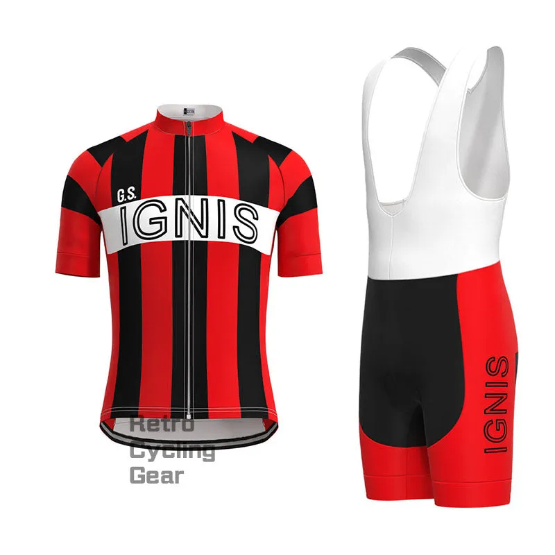 IGNIS Retro Long Sleeve Cycling Kit