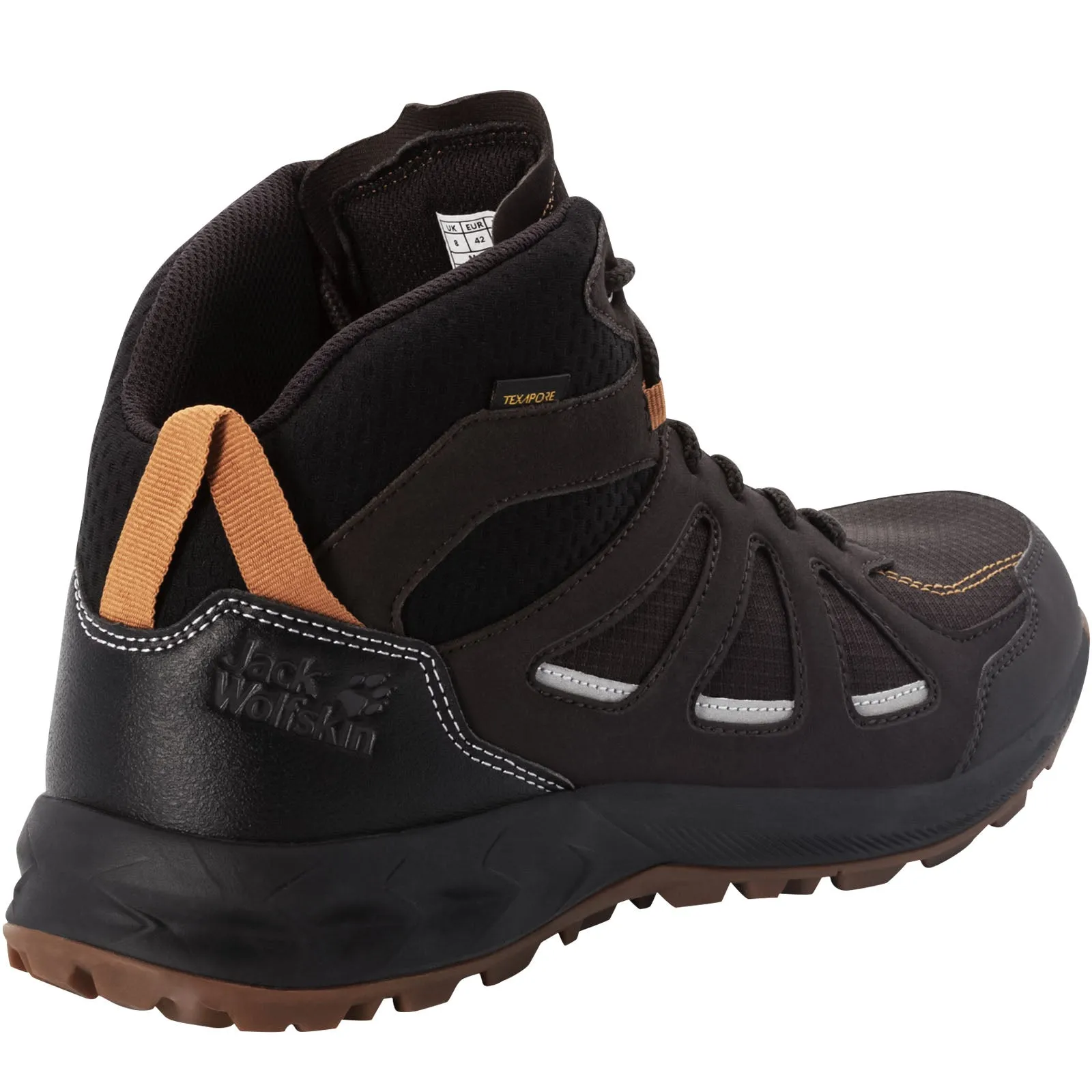 Jack Wolfskin Mens Woodland Texapore Walking Boots