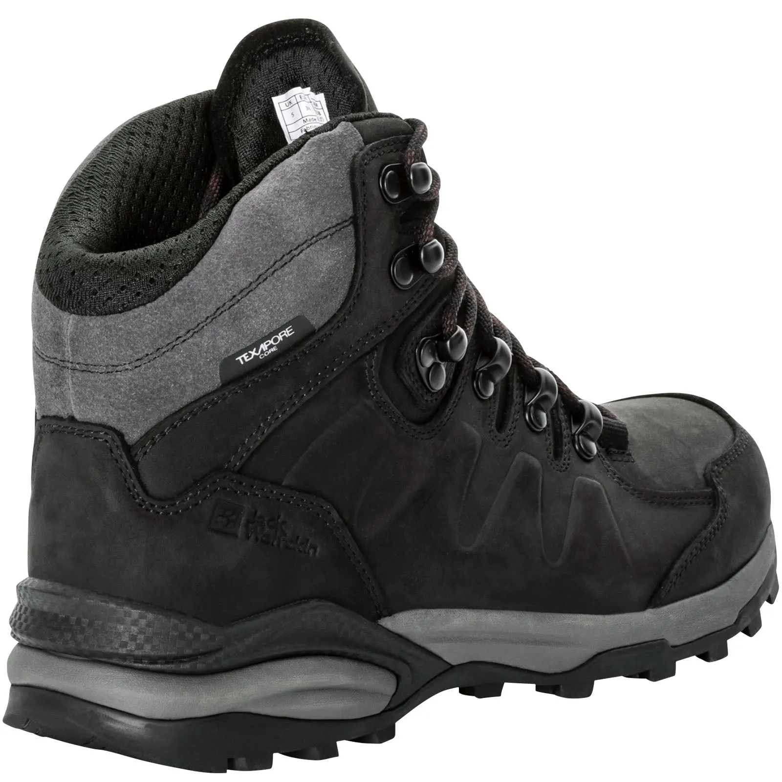 Jack Wolfskin Womens Refugio Prime Texapore Mid Waterproof Walking Boots Phantom