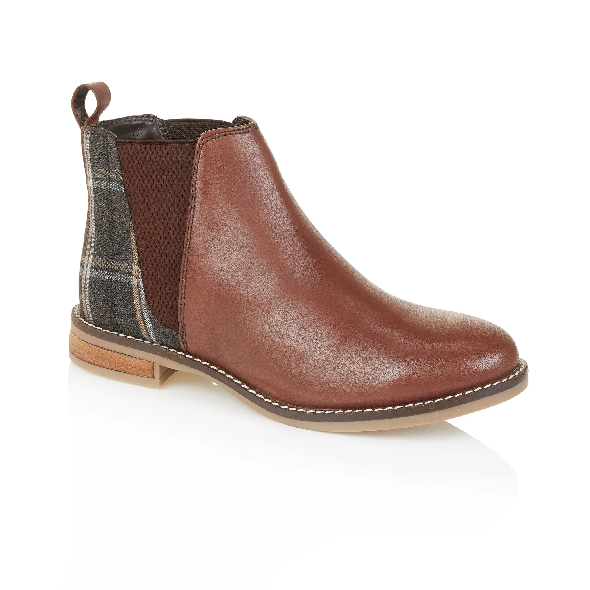 Juliet Leather Chelsea Boot - Brown