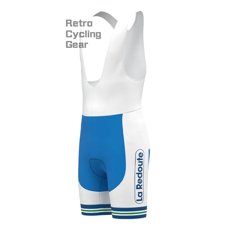 La Redoute Blue Retro Long Sleeve Cycling Kit