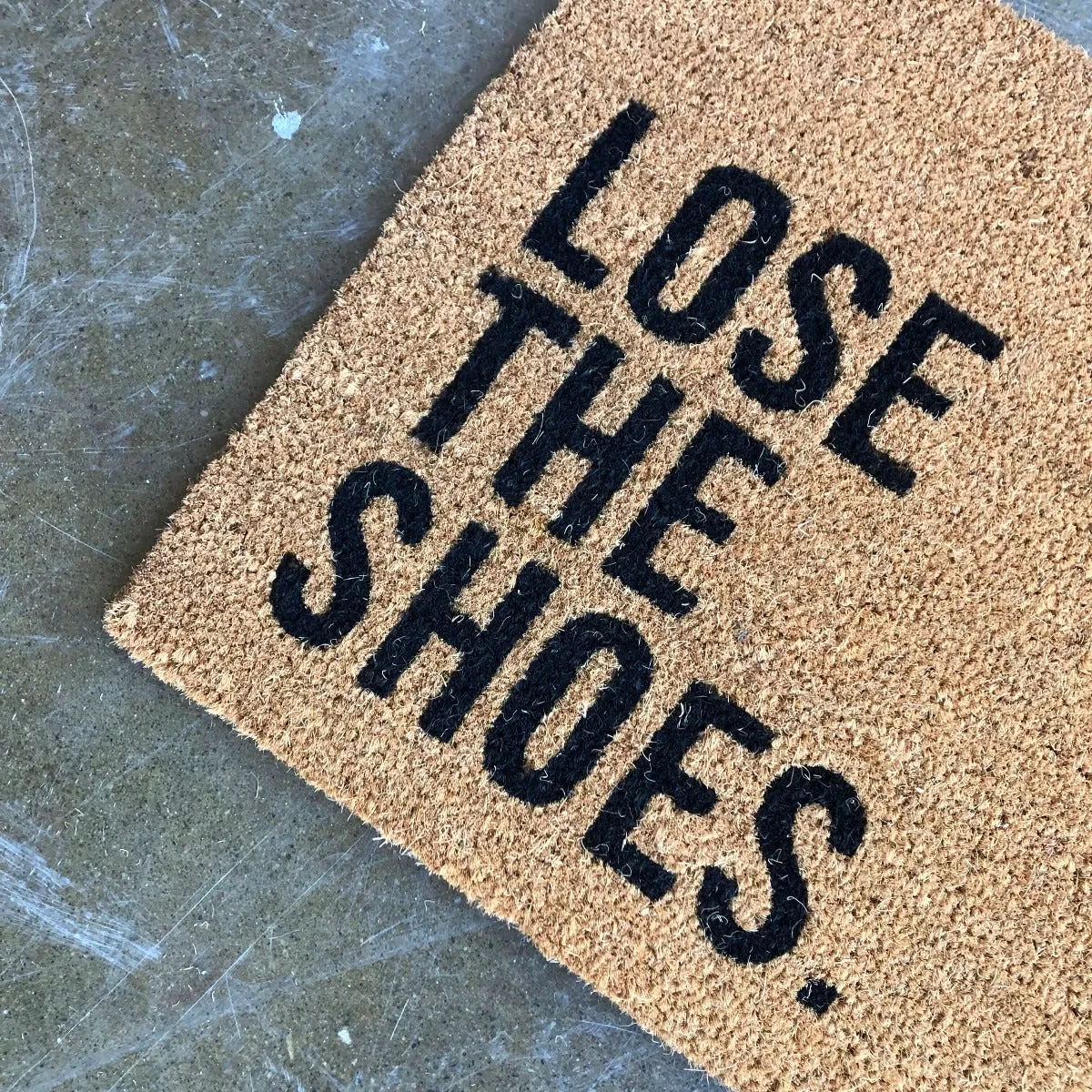 Lose The Shoes Doormat