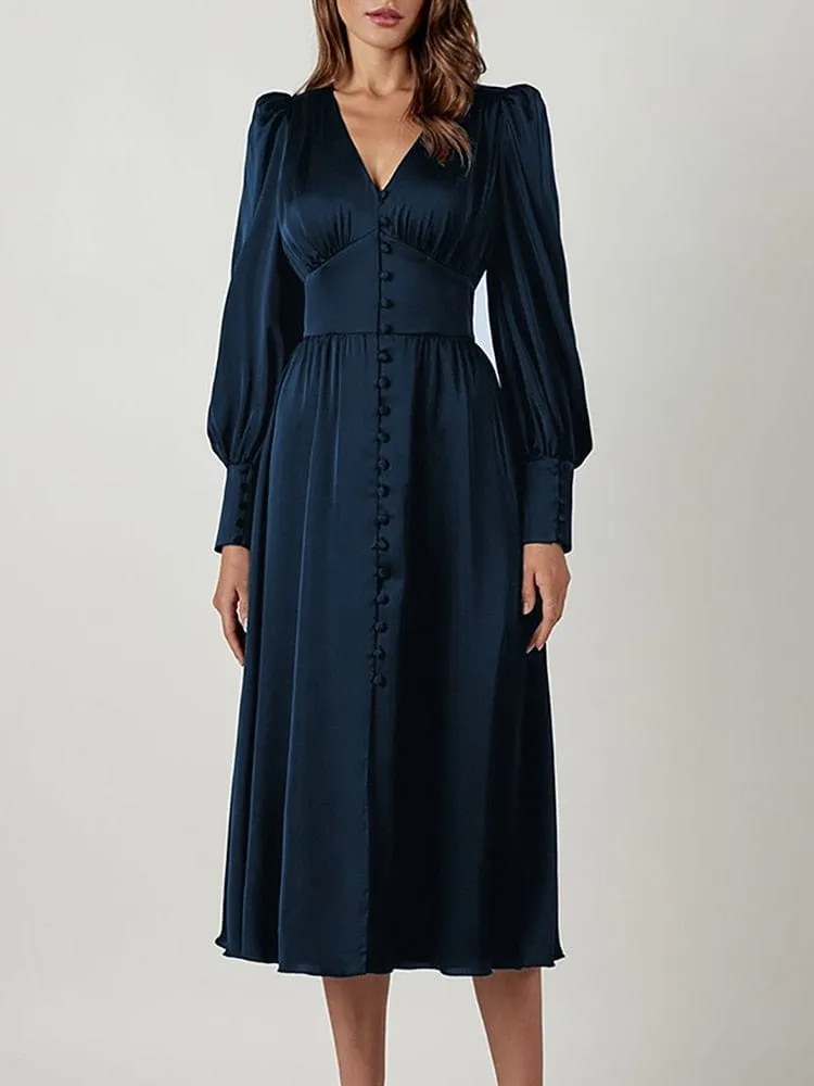 Maliyah Elegant Midi Dress