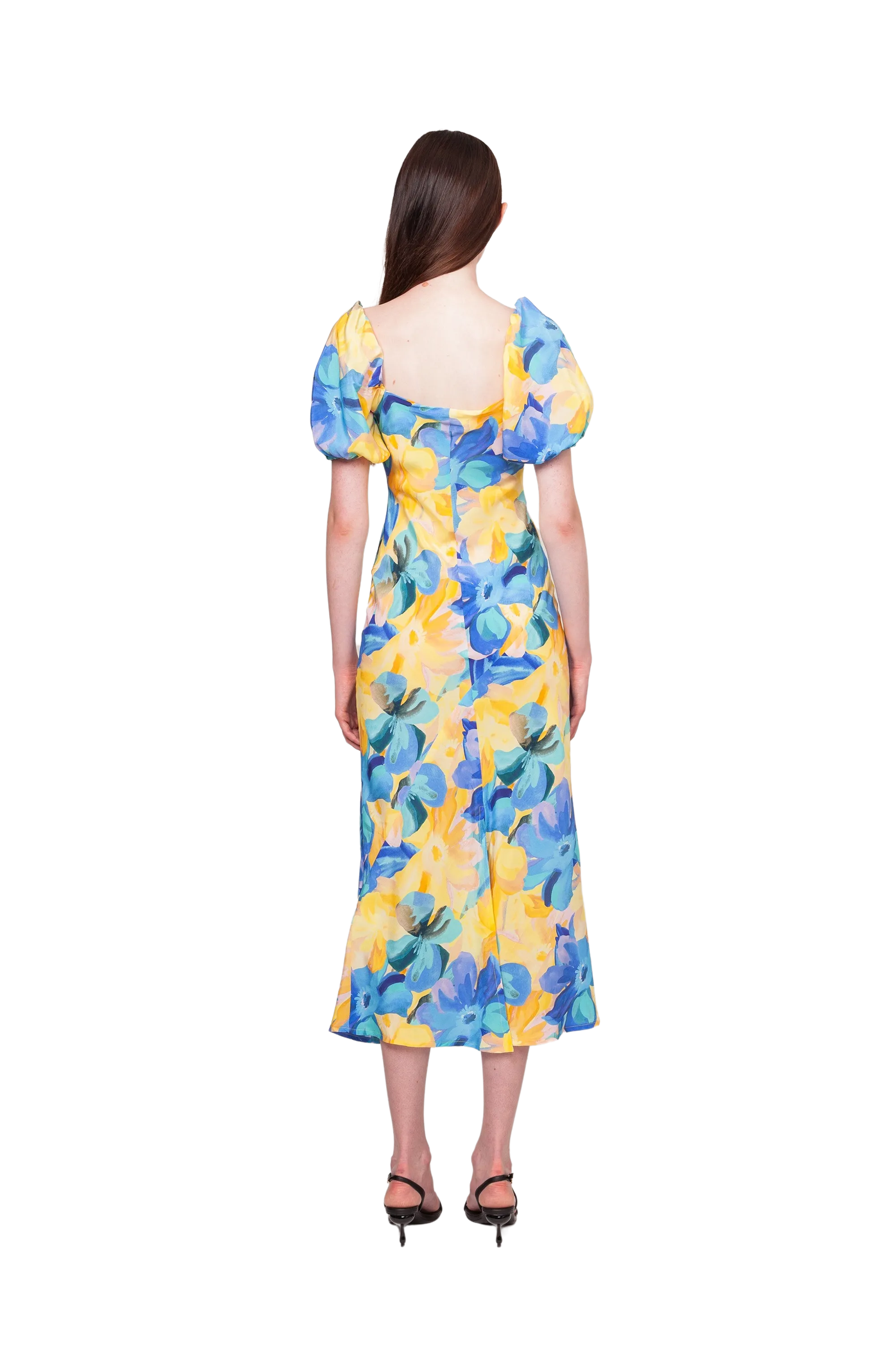 Miami Silk Midi Dress