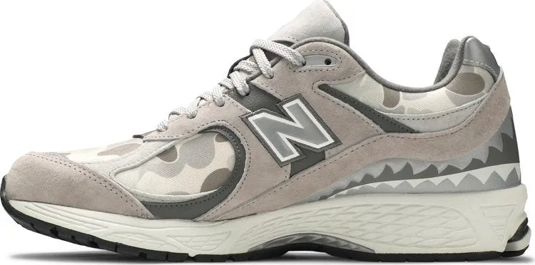 New Balance BAPE x 2002R 'Apes Together Strong - Gray Camo' Sneakers, Gray