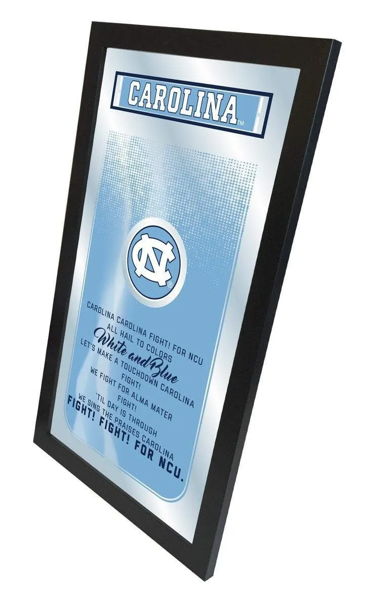 North Carolina Tar Heels Holland Bar Stool Co. Fight Song Mirror (26" x 15")