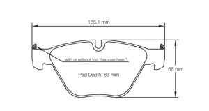 Pagid Racing Brake Pads No. 8053