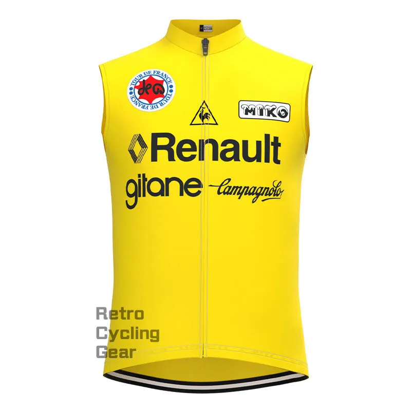 Renault Yellow Retro Long Sleeve Cycling Kit