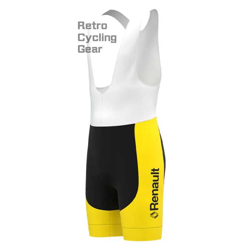 Renault Yellow Retro Long Sleeve Cycling Kit