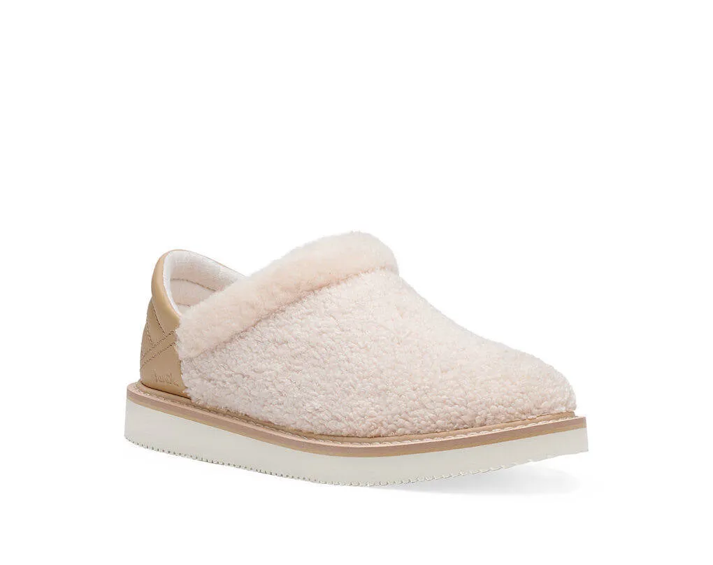 Sanuk Womens Cozy Vibe Low Sm Shearling Natural