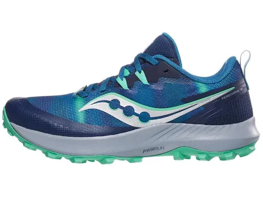 Saucony | Peregrine 14 | Men's | Navy/Mint