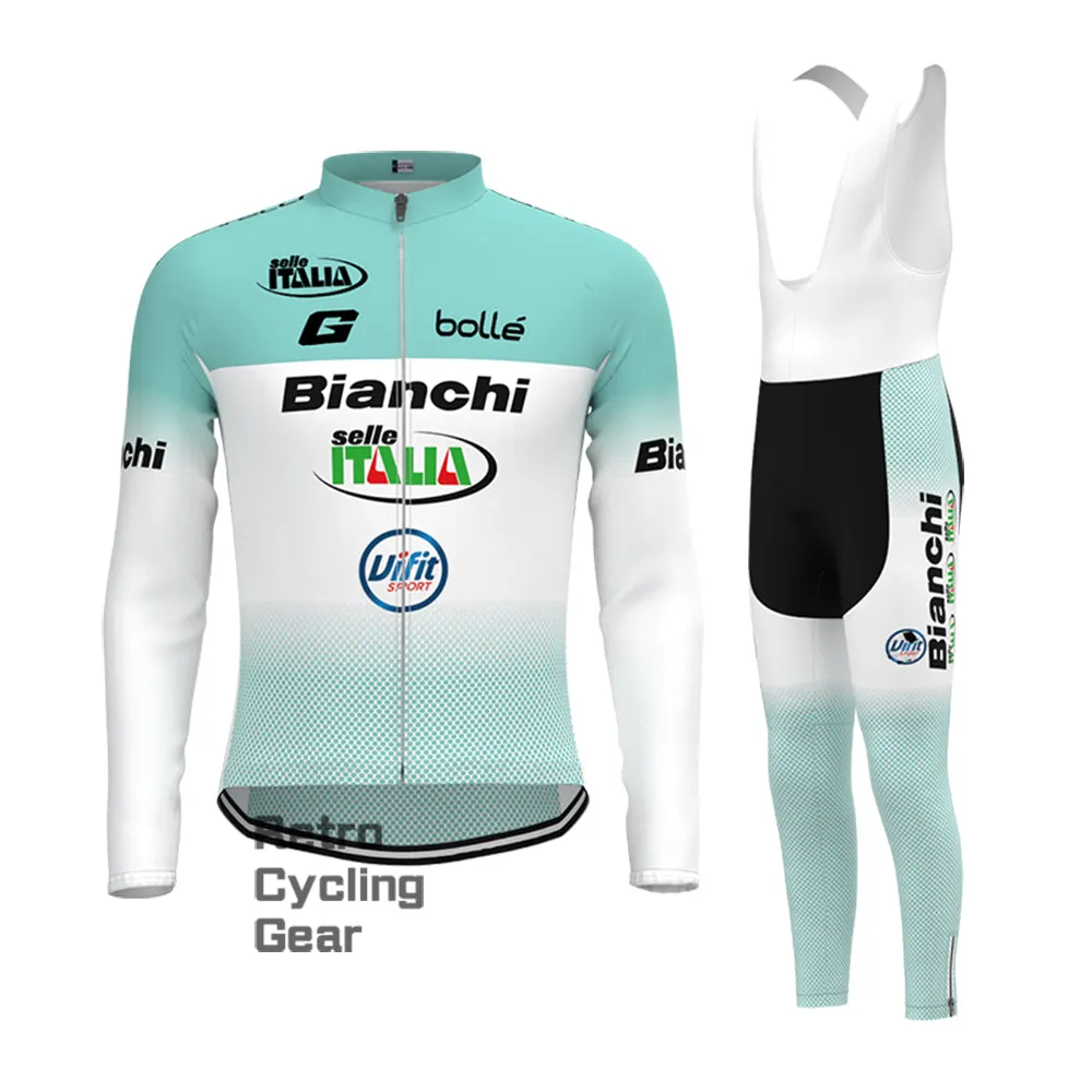 Selle Italia Bianchi Long Sleeve Cycling Kits