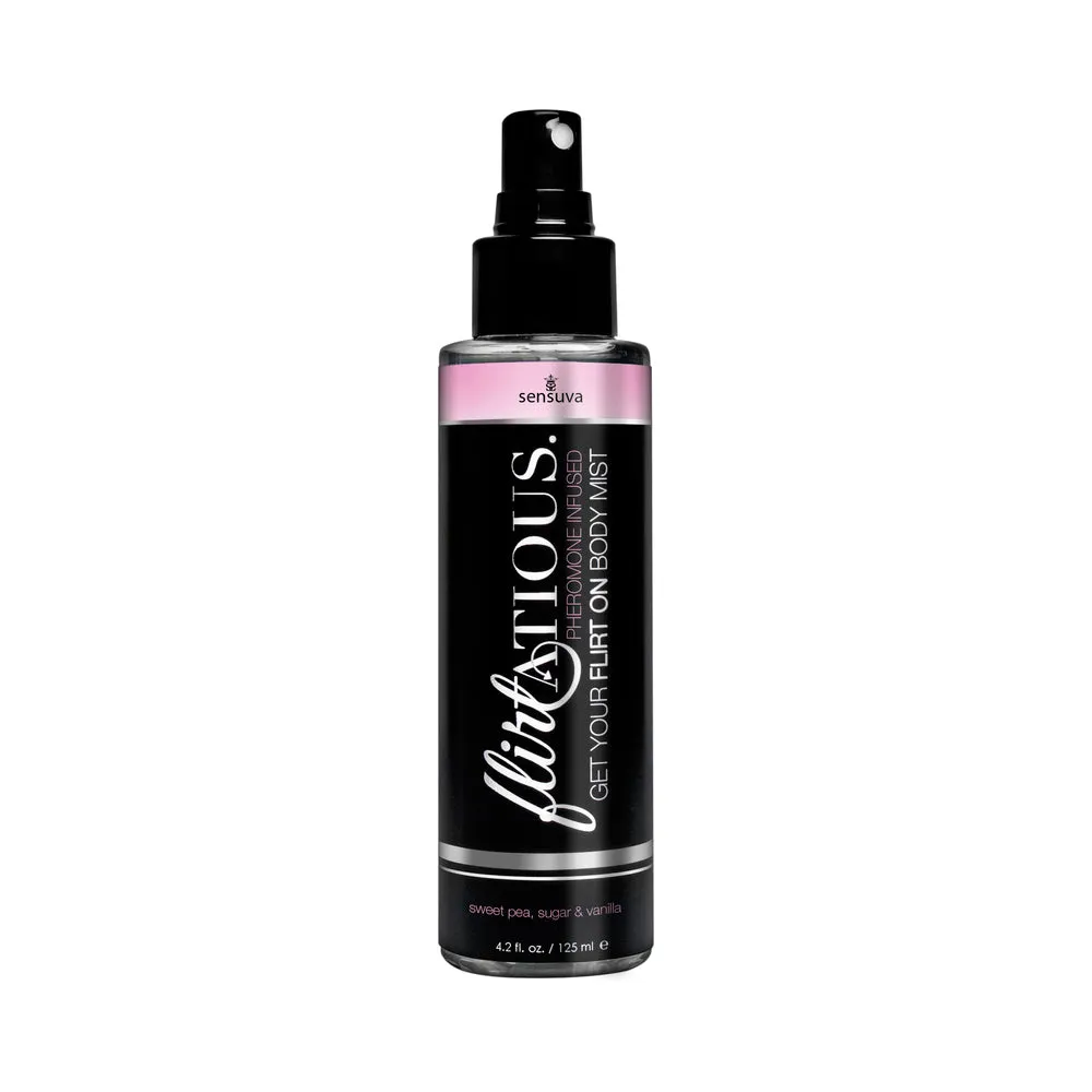 Sensuva Flirtatious Pheromone-Infused Body Mist Sweetpea 4.2 oz.