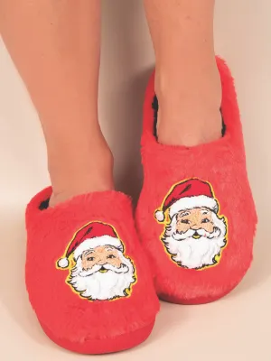 Simply Southern Cozy Slippers - Santa