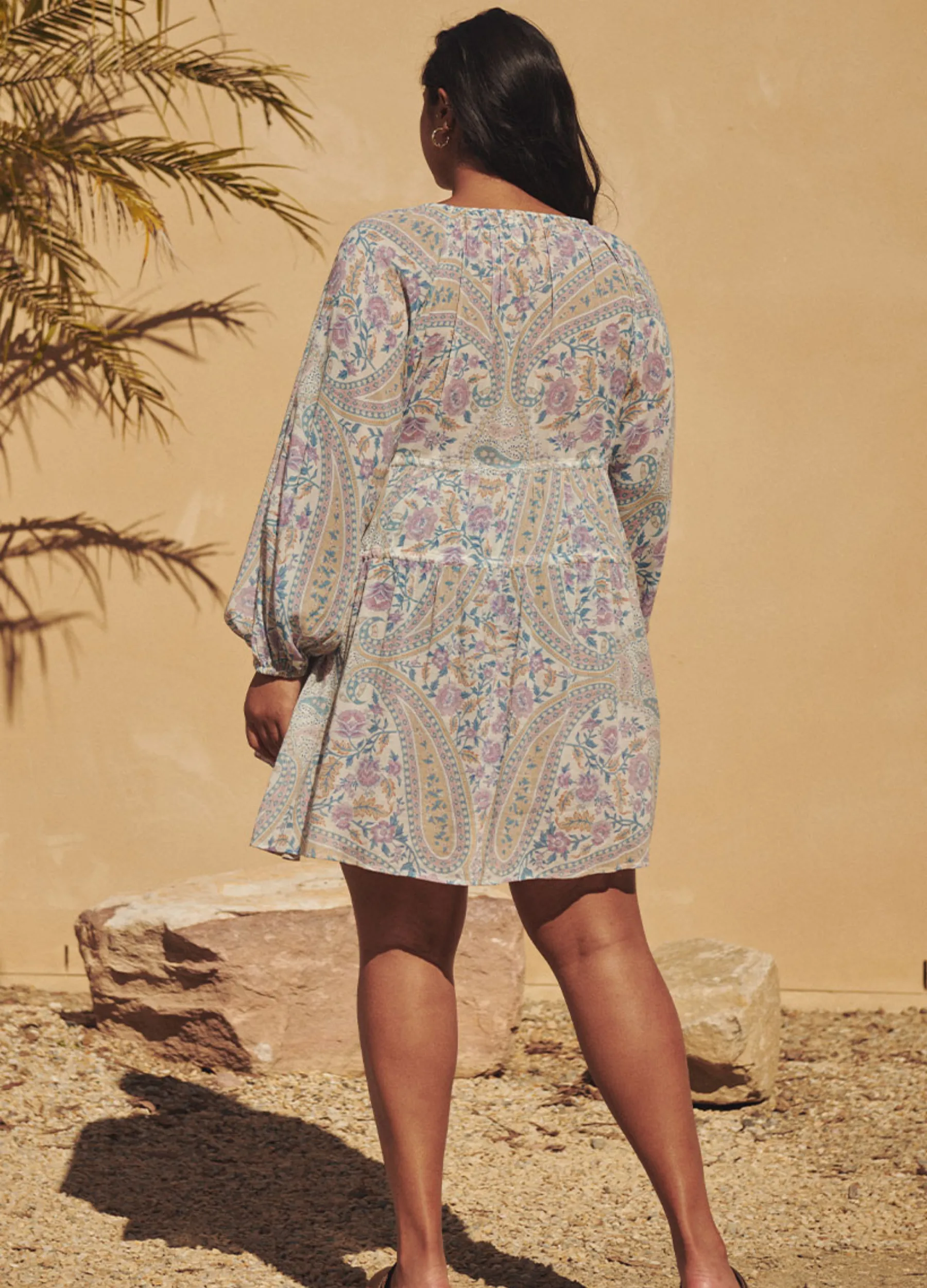 Spell - Belladonna Tunic Dress - Light Pastel