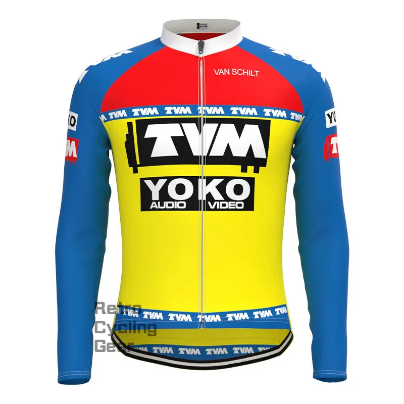 TVM Retro Long Sleeve Cycling Kits