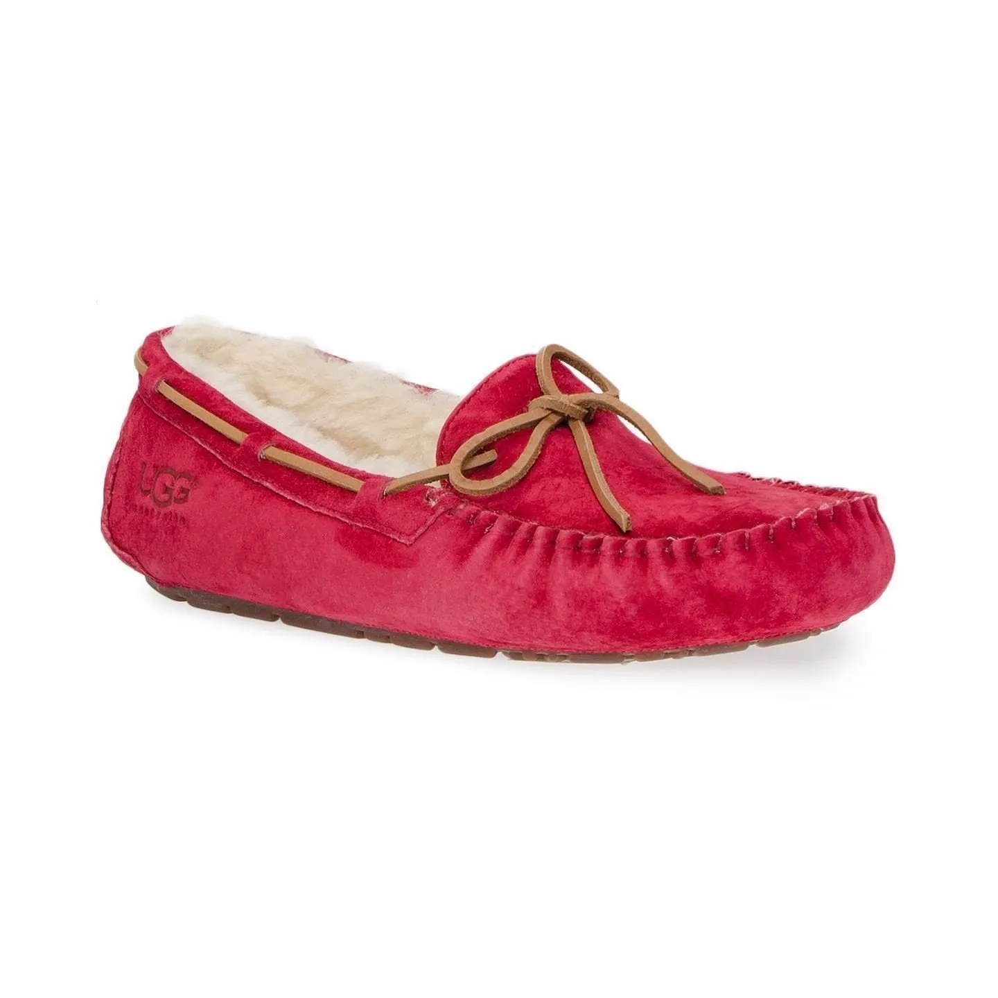 UGG Dakota Jester Red Slippers