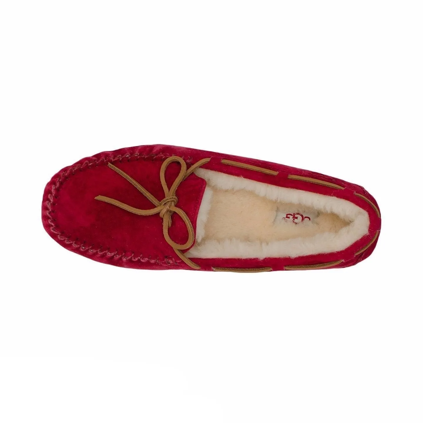 UGG Dakota Jester Red Slippers