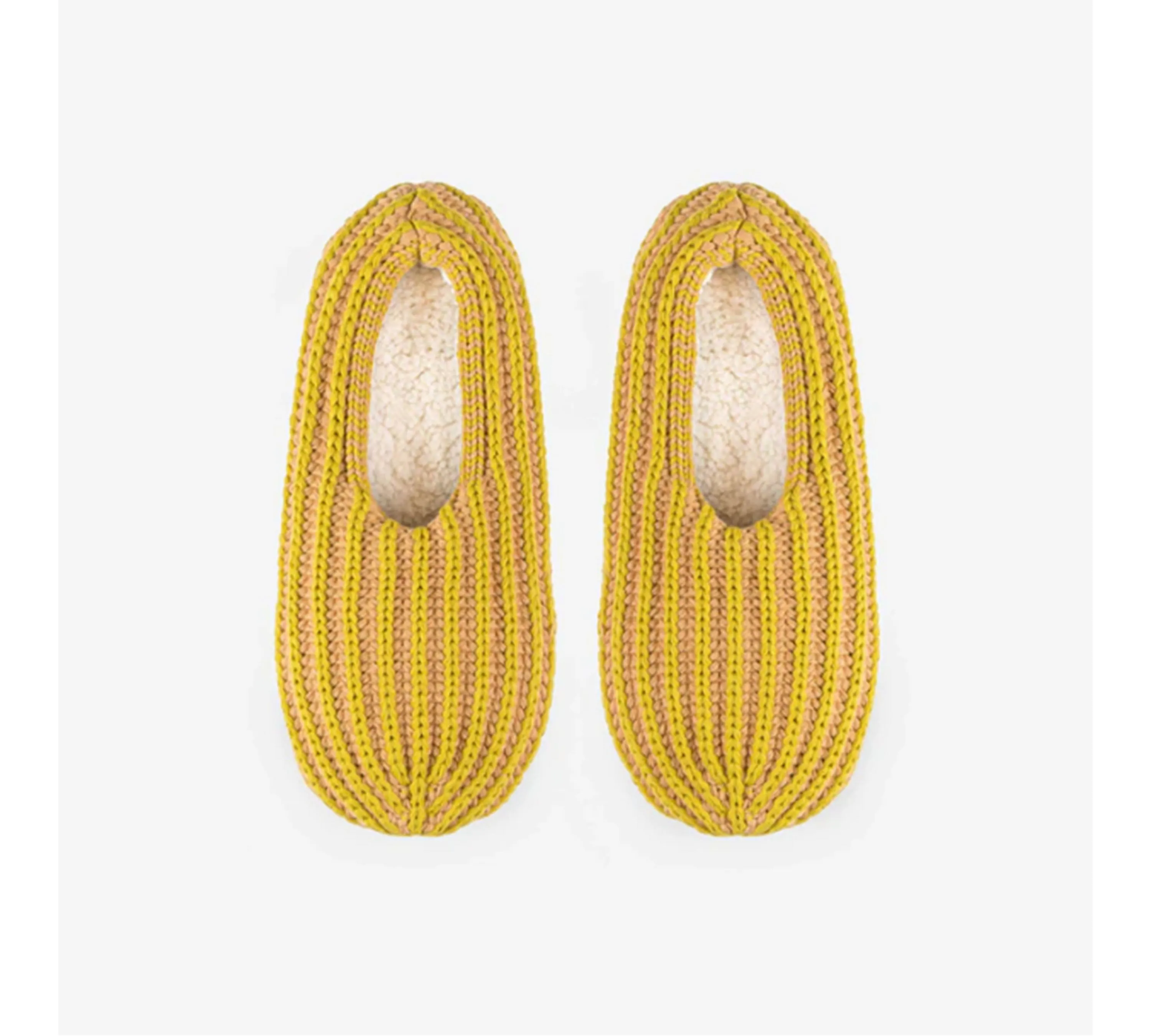 VERLOOPS Ribbed Slippers