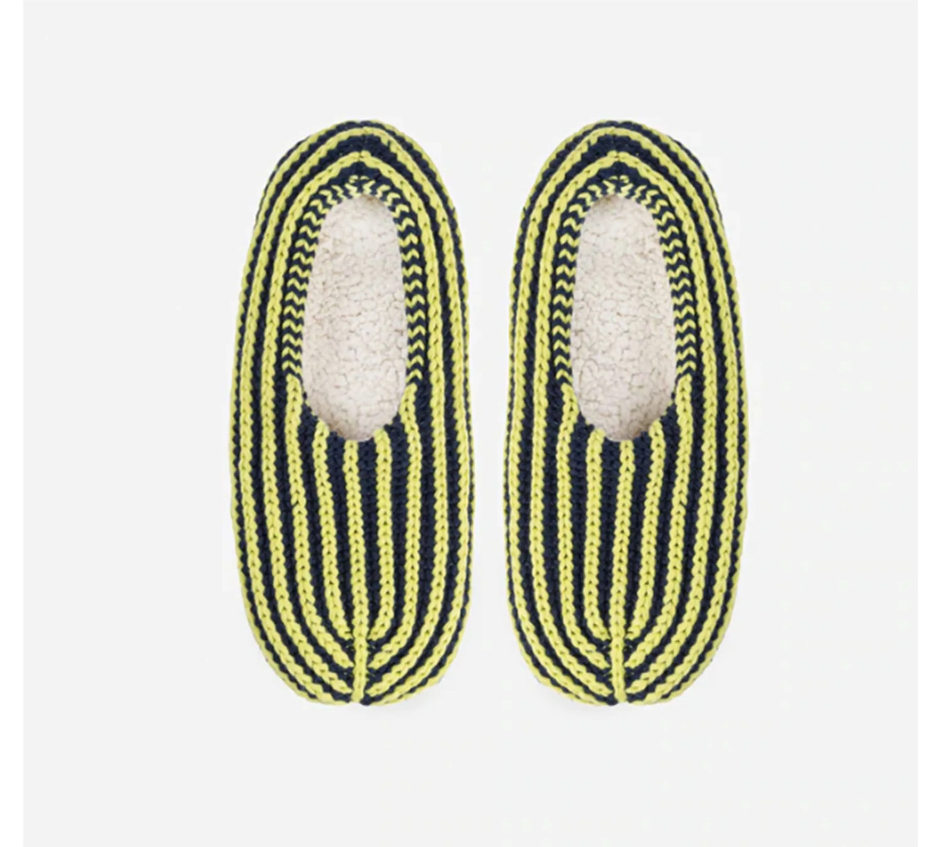 VERLOOPS Ribbed Slippers