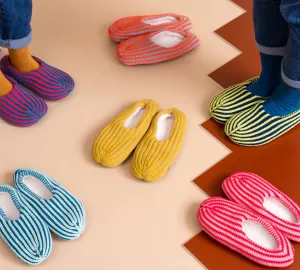 VERLOOPS Ribbed Slippers