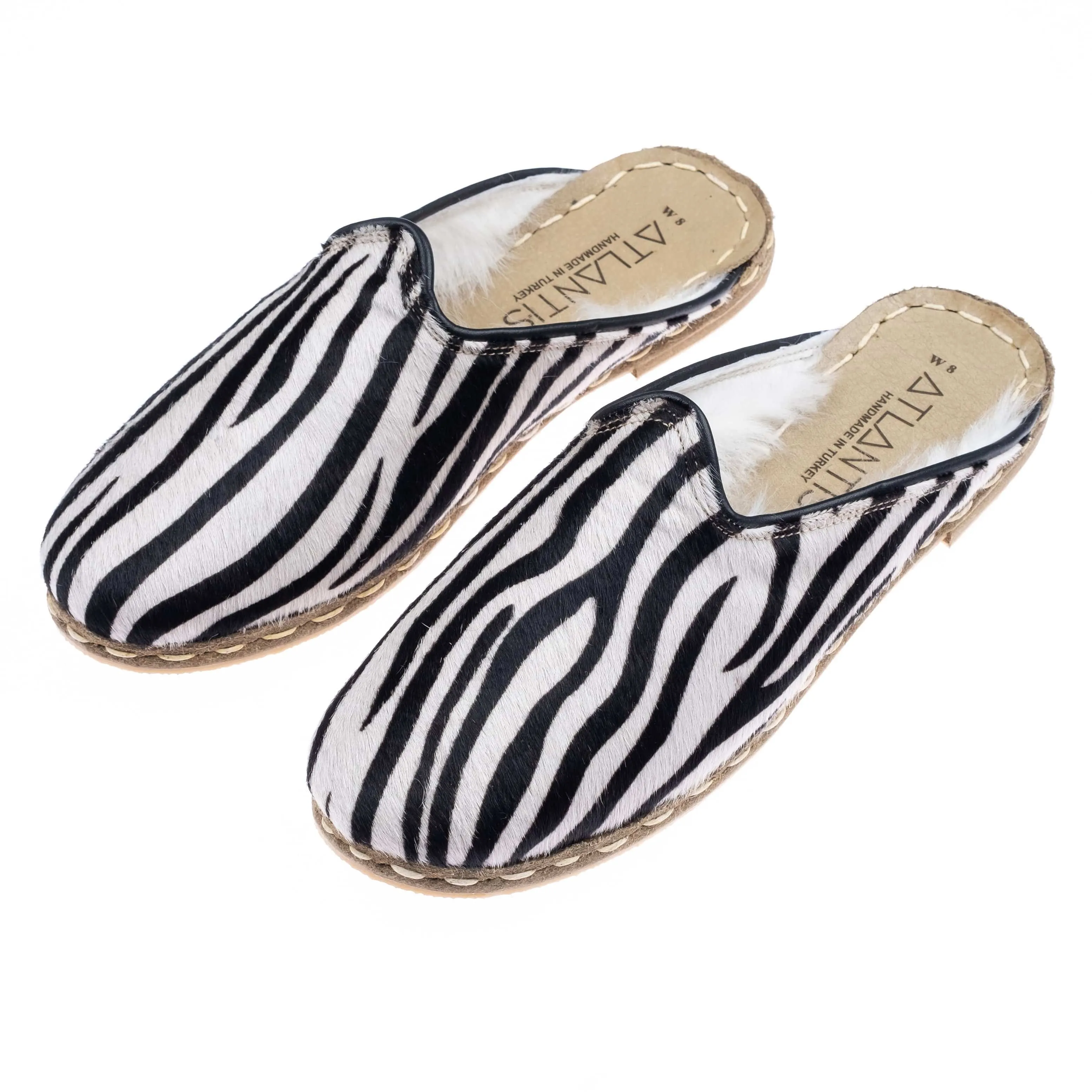 Women's Zebra Shearlings