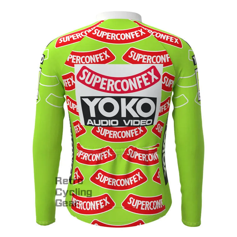 YOKO Retro Long Sleeve Cycling Kit